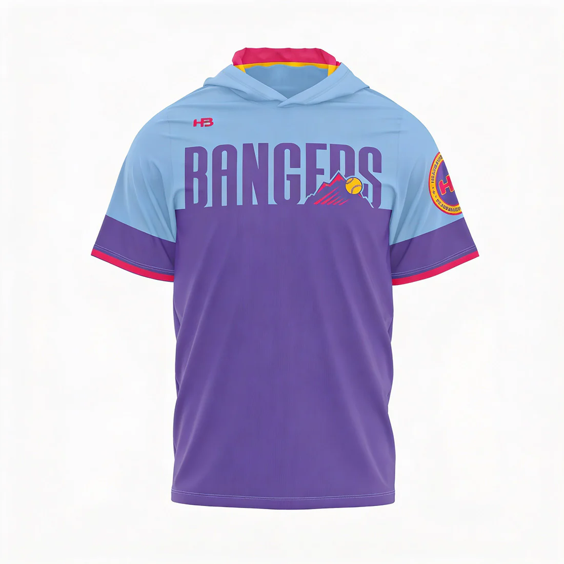 Headbanger Sports Exclusive "City Connect" Short Sleeve Lightweight Hoodies - Image 5