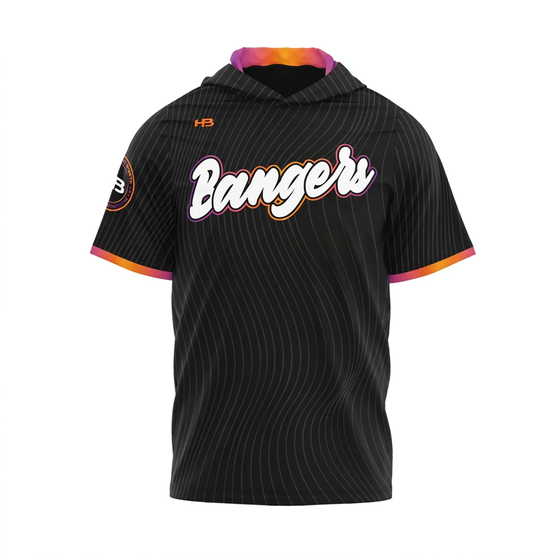 Headbanger Sports Exclusive "City Connect" Short Sleeve Lightweight Hoodies - Image 9