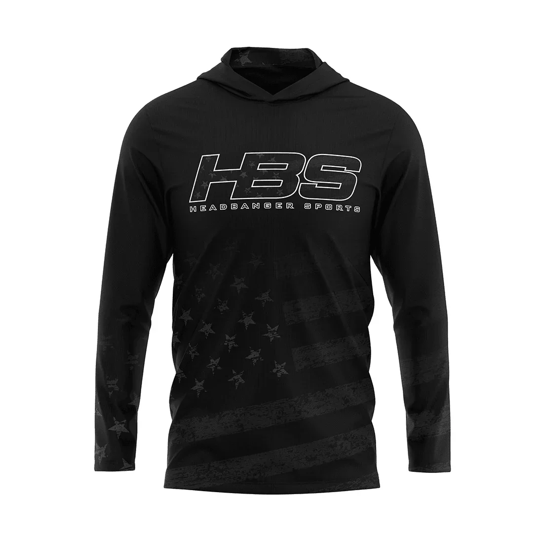 Headbanger Sports Exclusive 2025 "Military Worlds" Camo Lightweight Mesh Long Sleeve Hoodies - Image 3