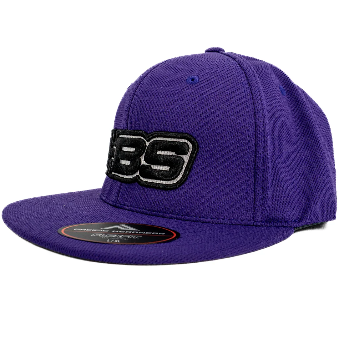 Headbanger Sports Exclusive Pacific ES342 FlexFit Hat: PURPLE HAZE - Image 2