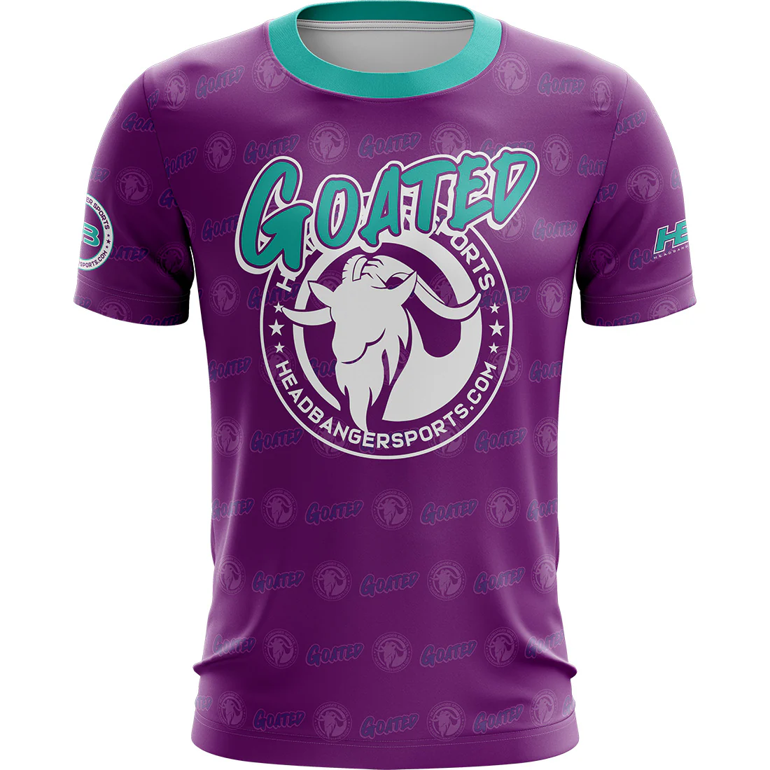 Headbanger Sports "Goated" Short Sleeve Jersey - Image 2