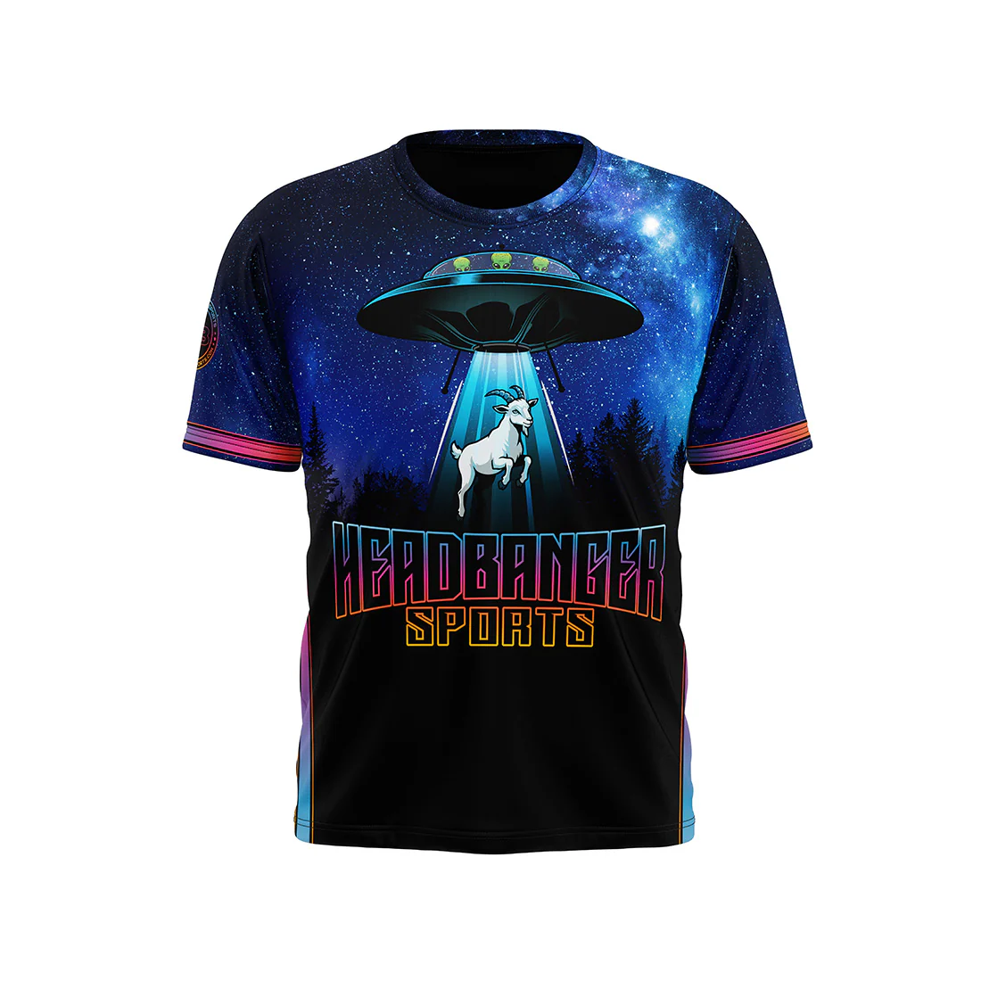 Headbanger Sports "The Galactic Goat" Short Sleeve Micro Mesh Jersey