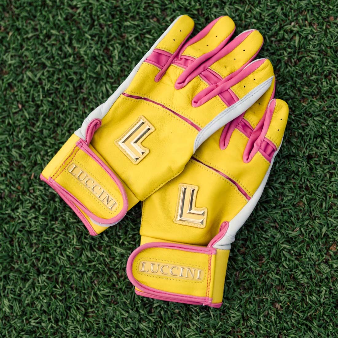Luccini Premium Cabretta Leather Batting Gloves: Jordin Griffin Signature Series - Image 7