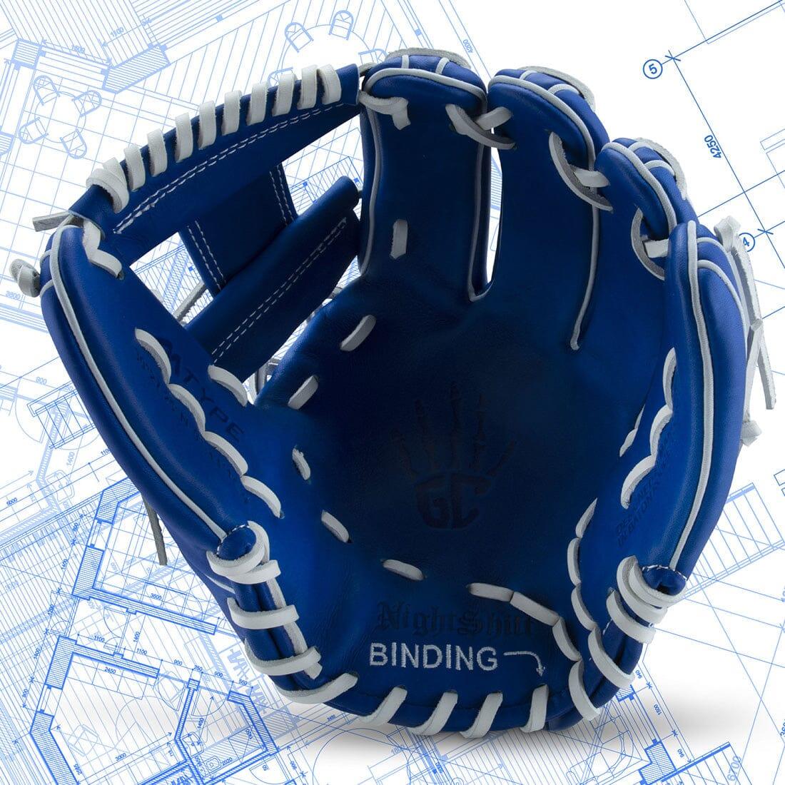Marucci NightShift "The Blue Print" 44A2 11.75" Infield Baseball Glove: MFGNTSHFT-0102 - Image 4