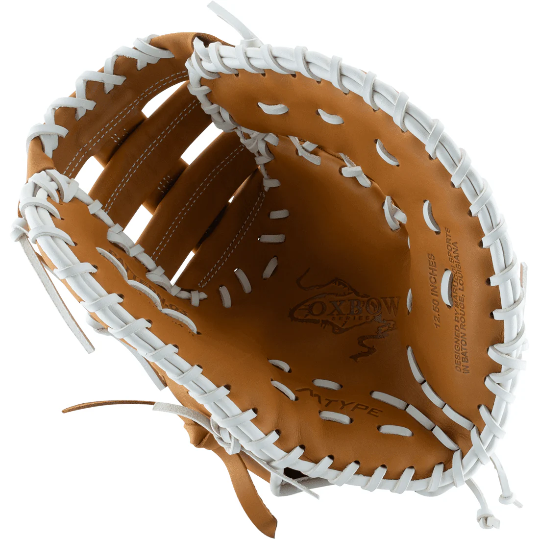 Marucci Oxbow 12.5" M Type Fastpitch Softball First Base Mitt: MFGOX37S1FP - Image 2