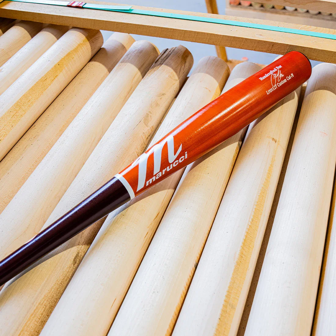 Marucci Pro Reserve LINDY12 Torpedo Maple Wood Baseball Bat: MVE5LIND12T-CH/BO - Image 3