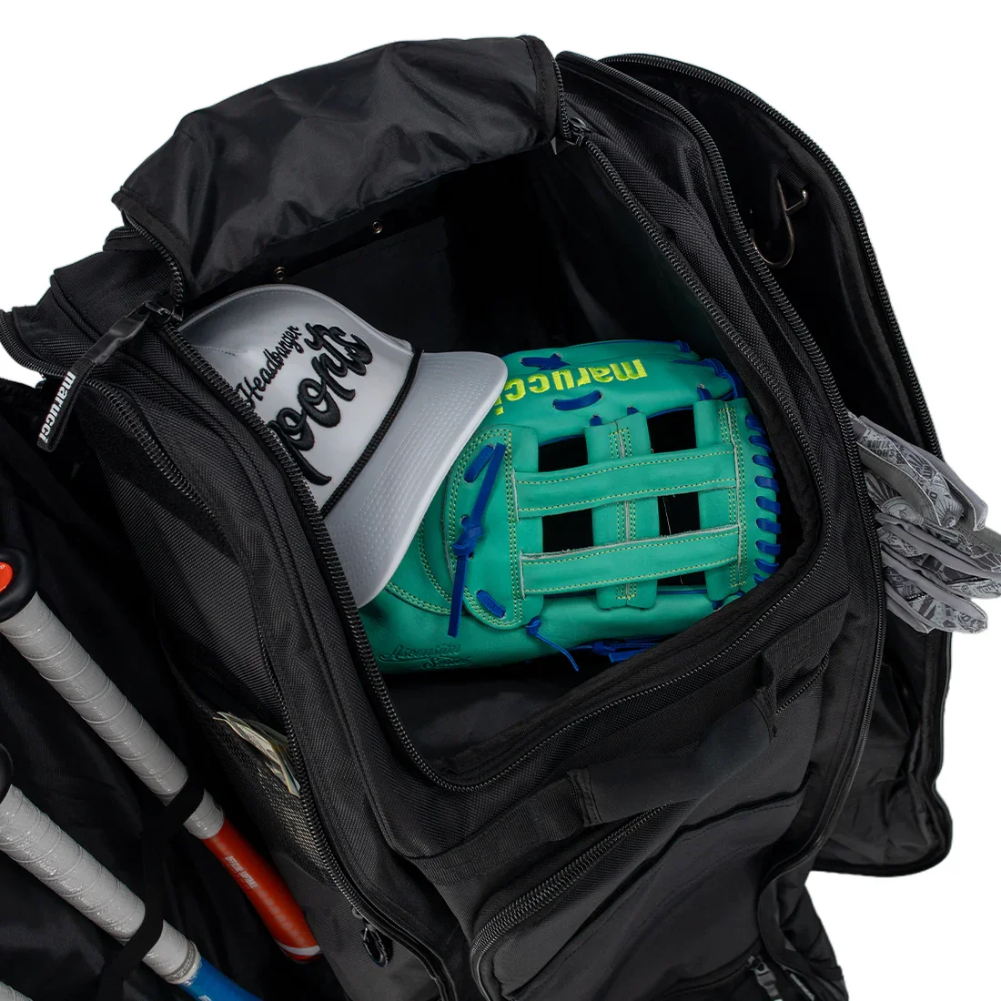 Marucci XD Wheeled Baseball/Softball Bat Bag - Image 8