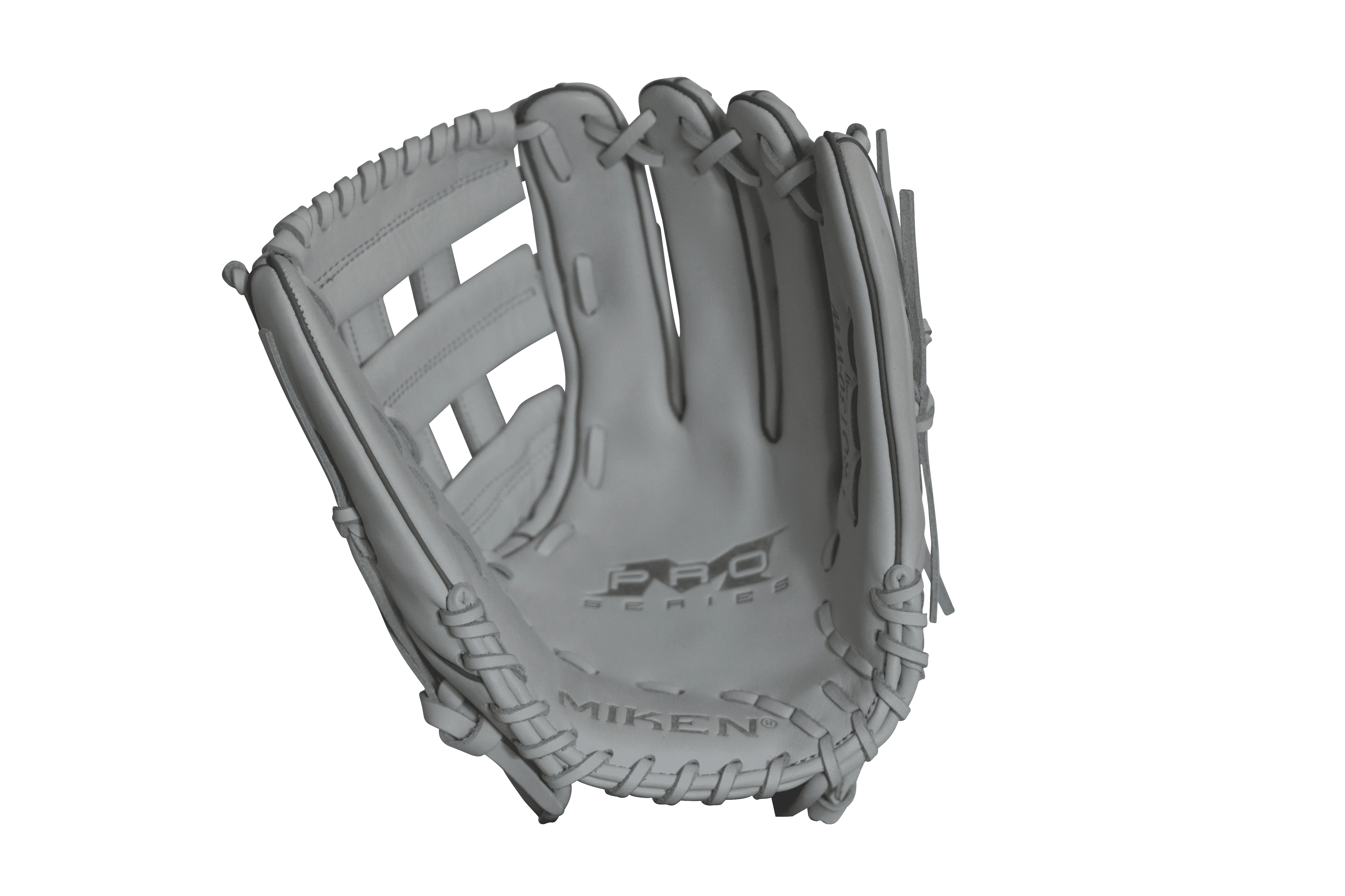Miken Pro Series 15" Slow Pitch Fielding Glove - White/White: PRO150WW - Image 4