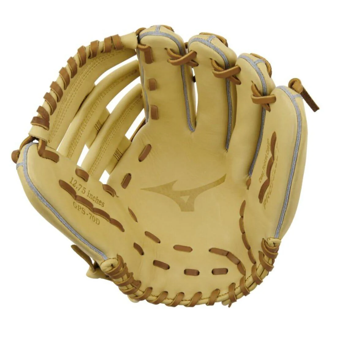 Mizuno Pro Select GPS-70D 12.75" Premium Outfield Baseball Glove: 313213.RG82 - Image 2