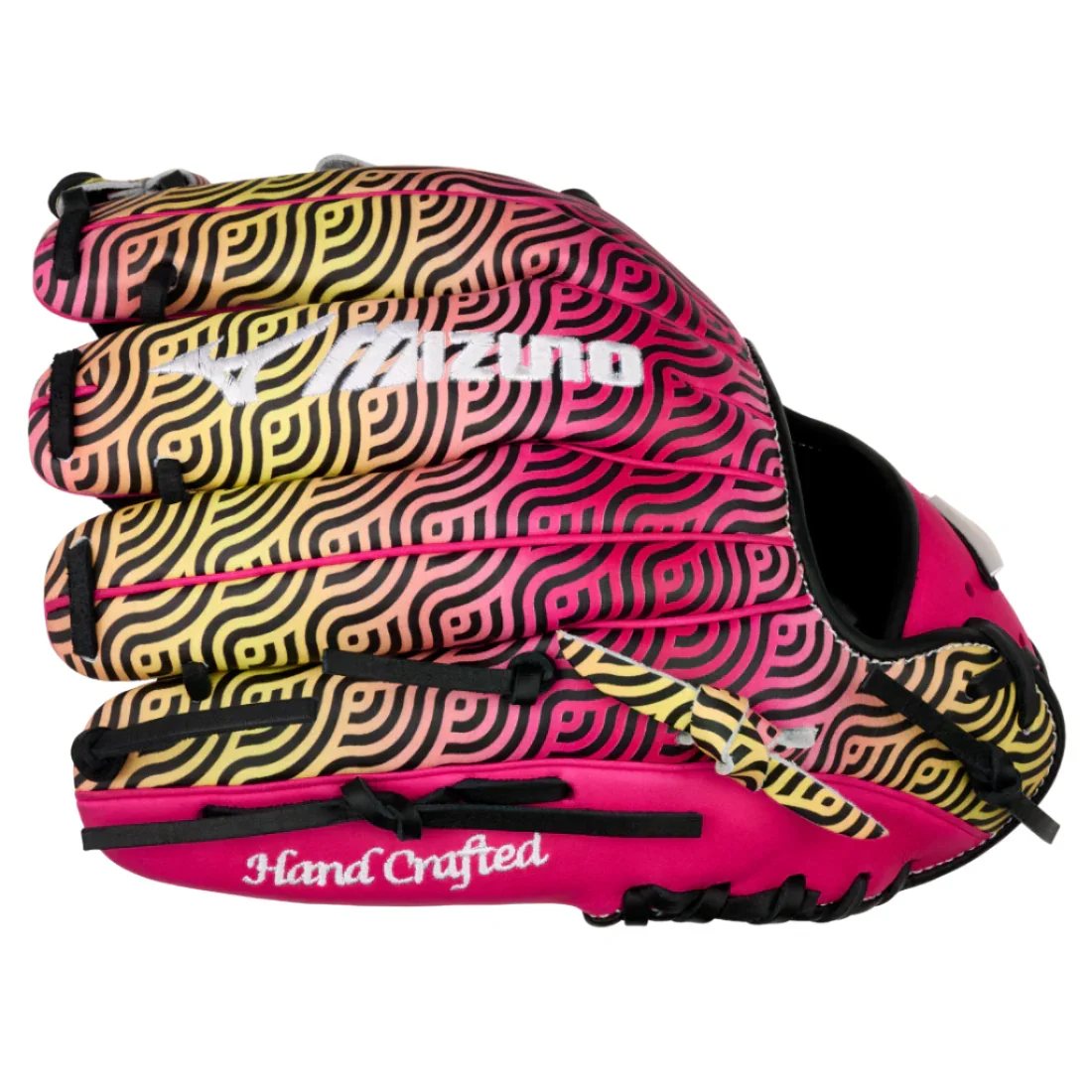 Mizuno Pro Select M-Print Miami Breeze 11.5" Baseball Glove: GPS-40RMPMB - Image 4