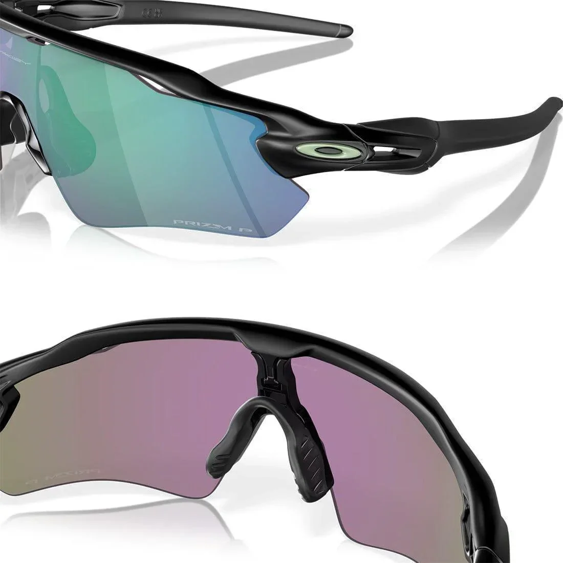 OAKLEY RADAR EV PATH Sunglasses Matte Black: Prizm Jade Polarized - Image 4