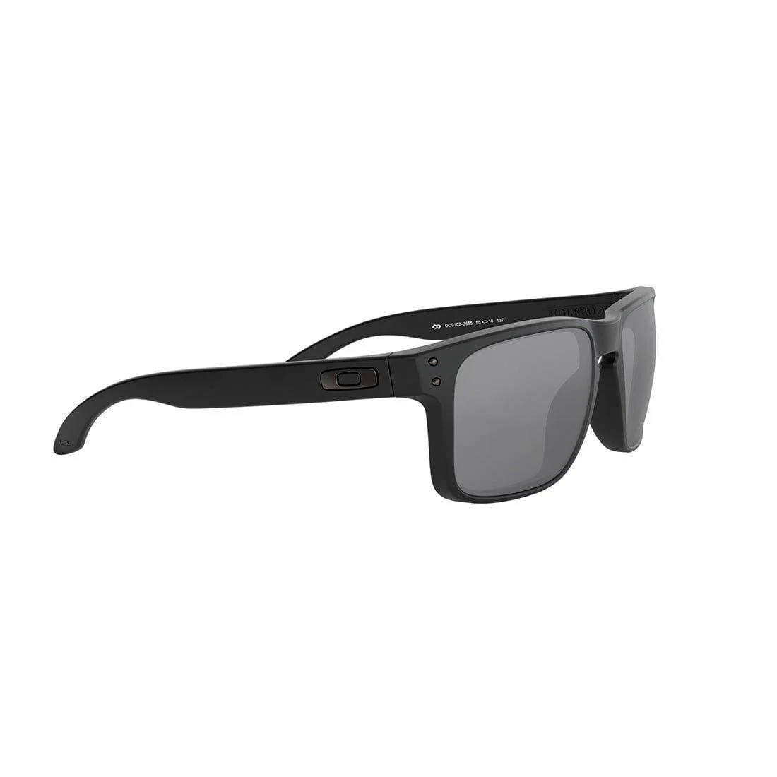 OAKLEY HOLBROOK Sunglasses Matte Black: Prizm Black Polarized - Image 4