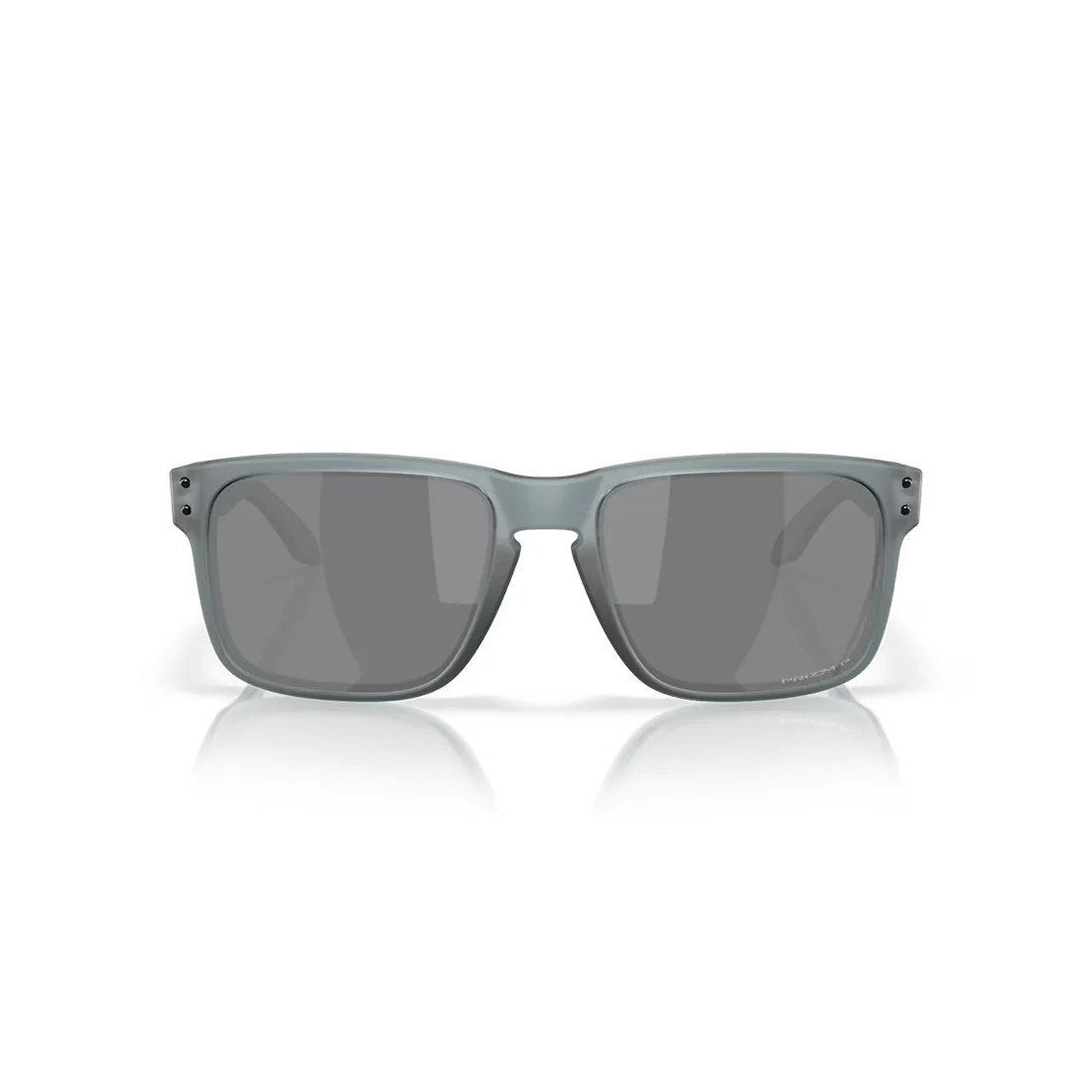 OAKLEY HOLBROOK Sunglasses Matte Crystal Black: Prizm Black Polarized - Image 2