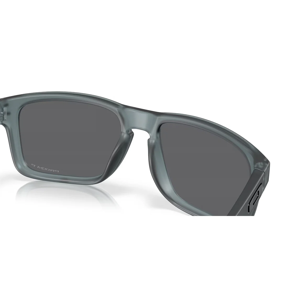 OAKLEY HOLBROOK Sunglasses Matte Crystal Black: Prizm Black Polarized - Image 7