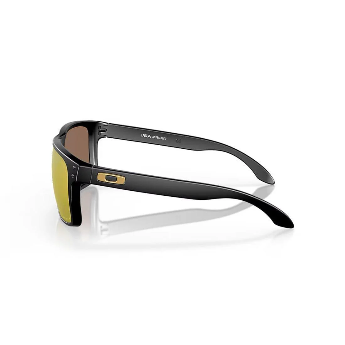 OAKLEY HOLBROOK XL Sunglasses Matte Black: Prizm 24K Polarized - Image 3