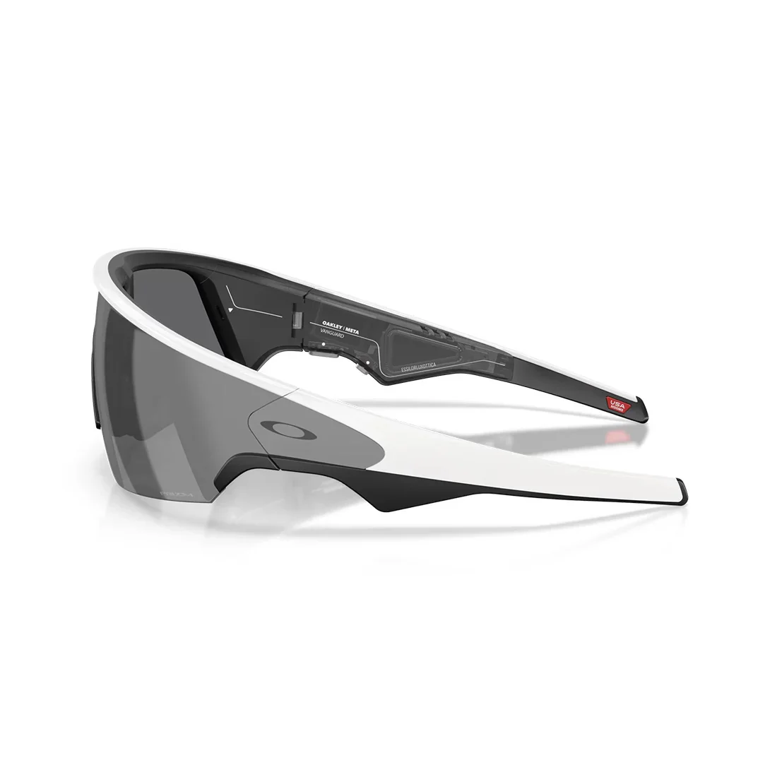 Oakley Meta Vanguard: Prizm Black Lenses, White Frame - Image 3