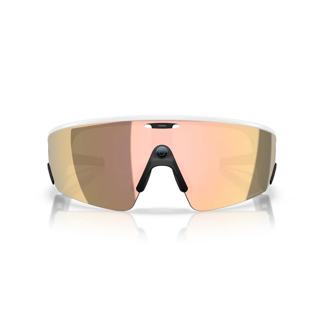 Oakley Meta Vanguard: Prizm Rose Gold, White Frame - Image 2