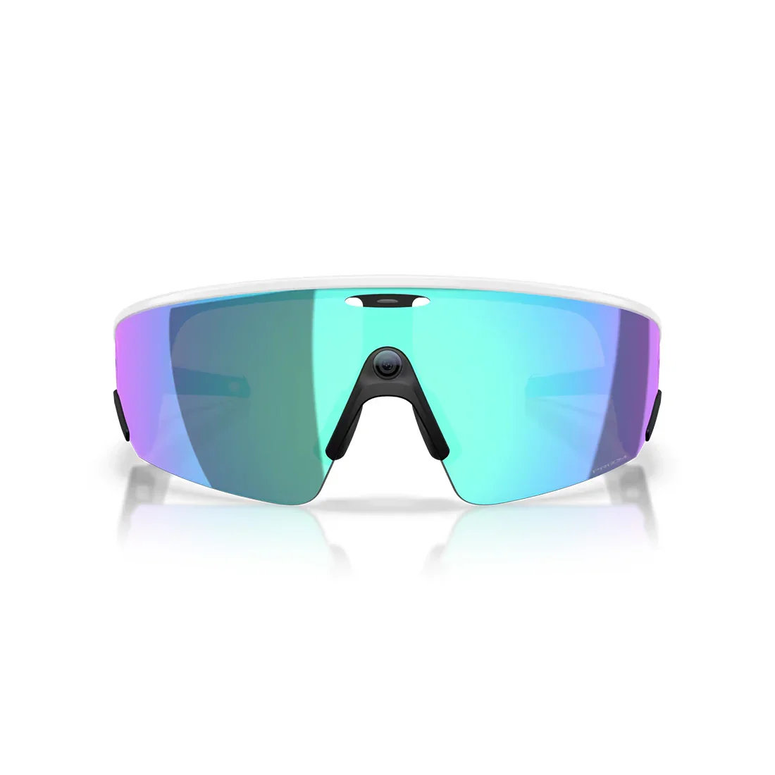 Oakley Meta Vanguard: Prizm Sapphire, White Frame - Image 2