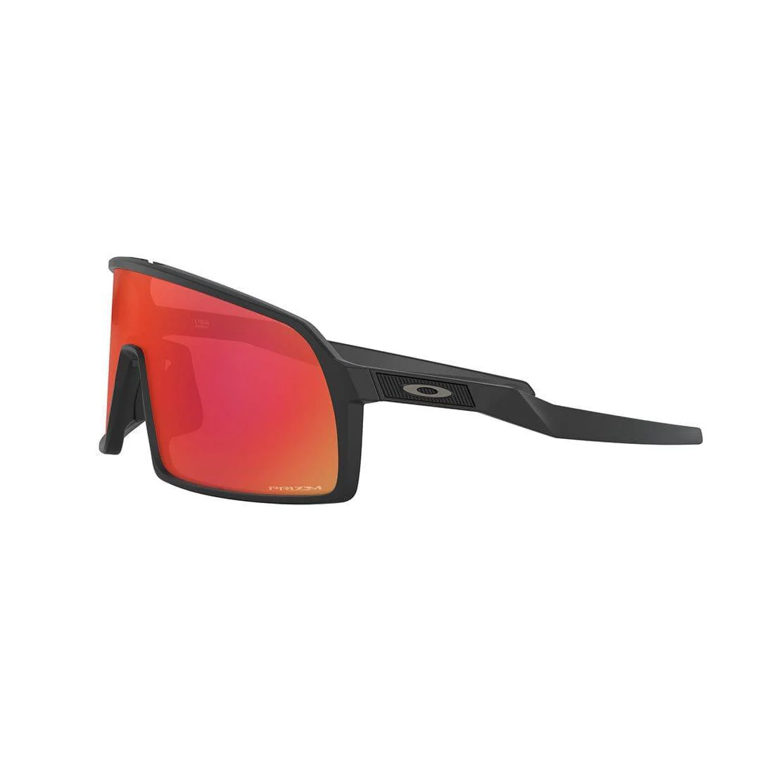 OAKLEY SUTRO S Sunglasses Matte Black: Prizm Trail Torch - Image 8