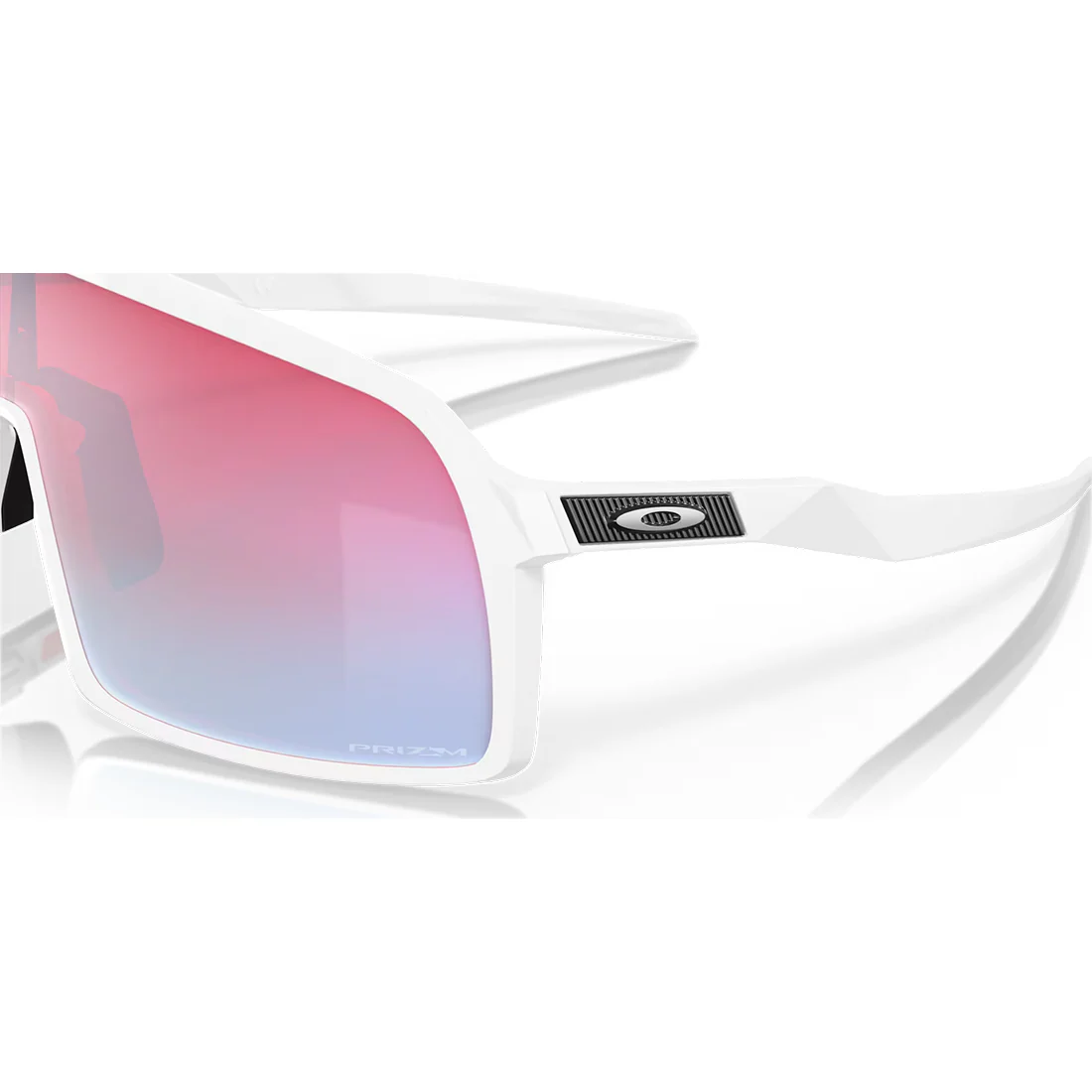 Oakley SUTRO Sunglasses Polished White: Prizm Snow - Image 5