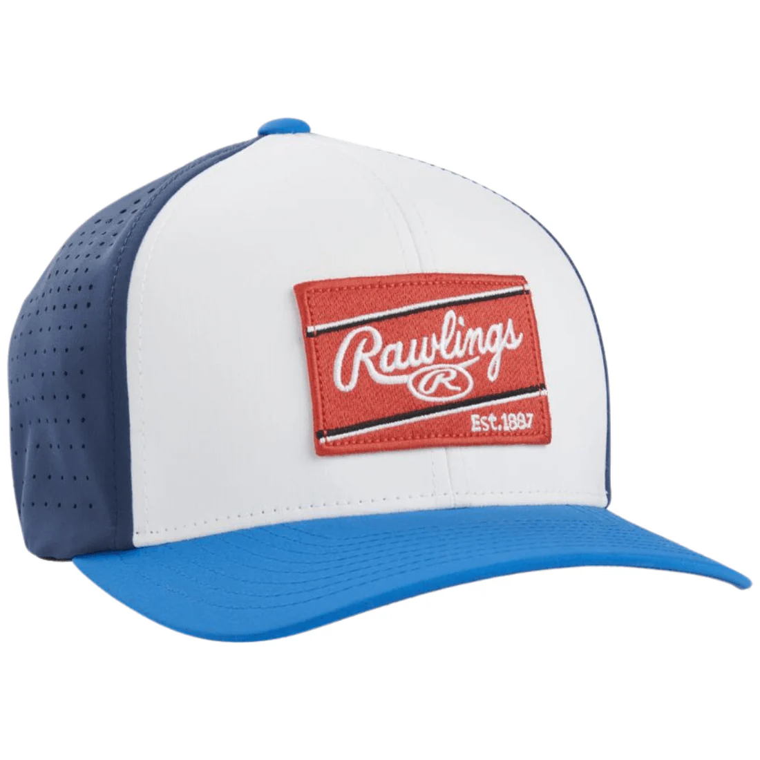 Rawlings FlexFit Laser Cut Vented Hat: RSGVH-W/N - Image 2