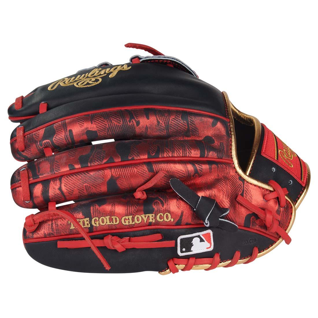 Rawlings Heart of the Hide 12" Outfield Baseball Glove: PRORNA28N - Image 5