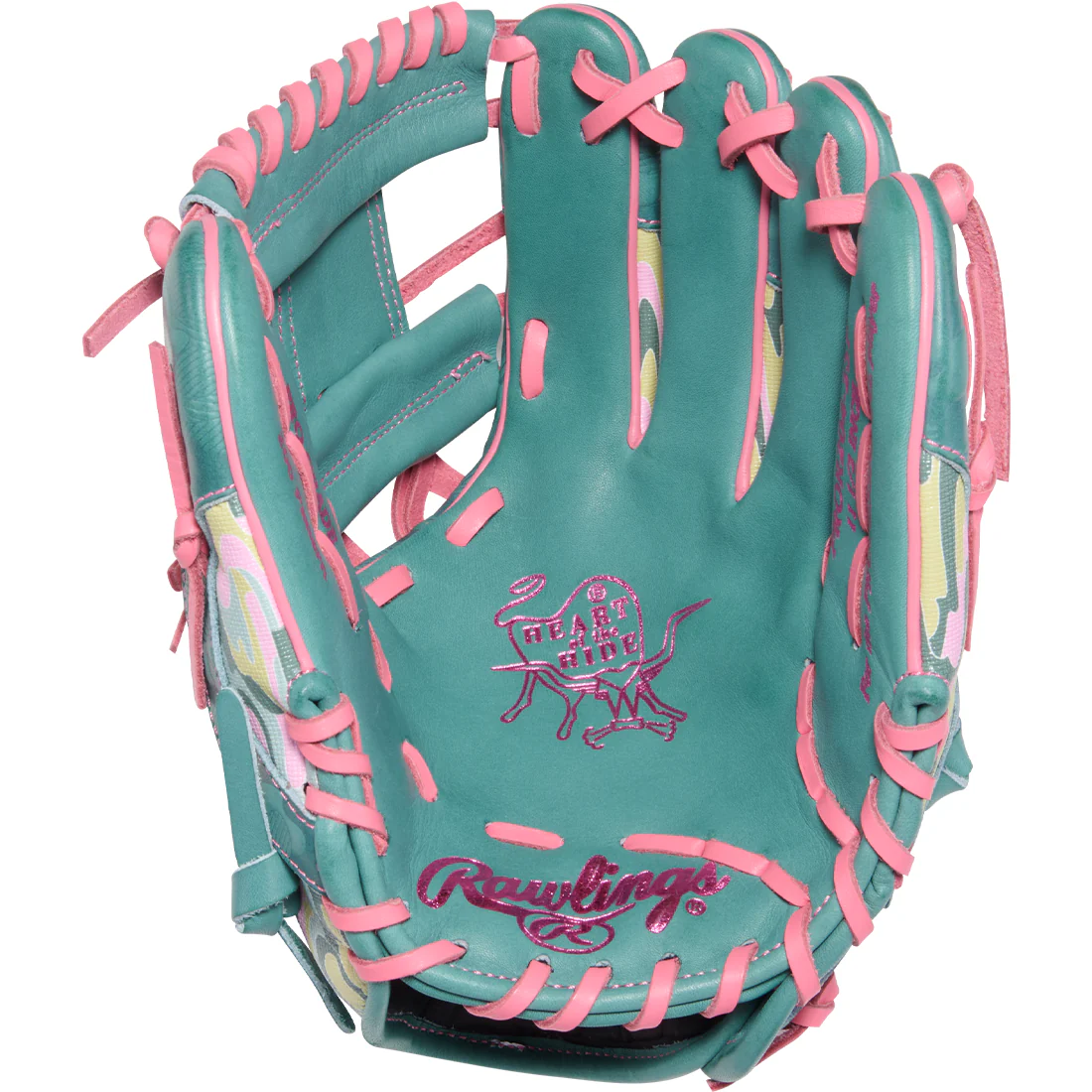 Rawlings Heart of the Hide Color Sync 10 11.5" Infield Baseball Glove: PROR204-2SP - Image 2