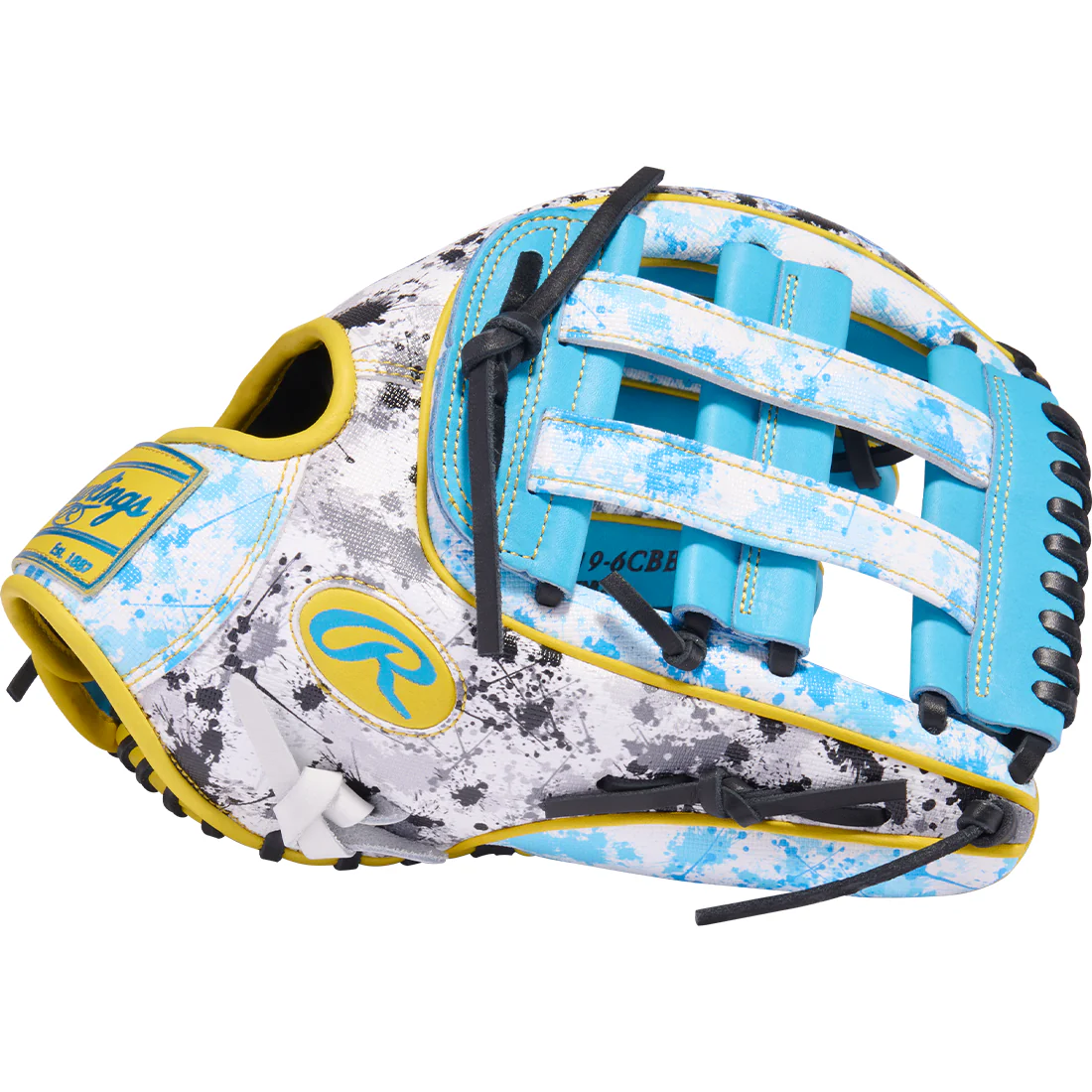 Rawlings Heart of the Hide Color Sync 10 12.75" Outfield Baseball Glove: PROR3319-6CBB - Image 3