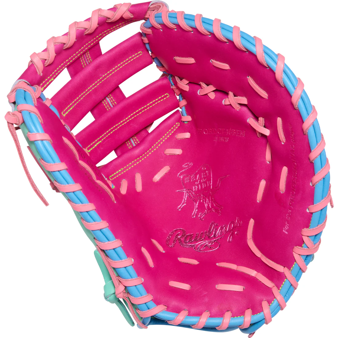 Rawlings Heart of the Hide Color Sync 10 13" First Baseman Mitt: PRORDCT-10BEM - Image 2