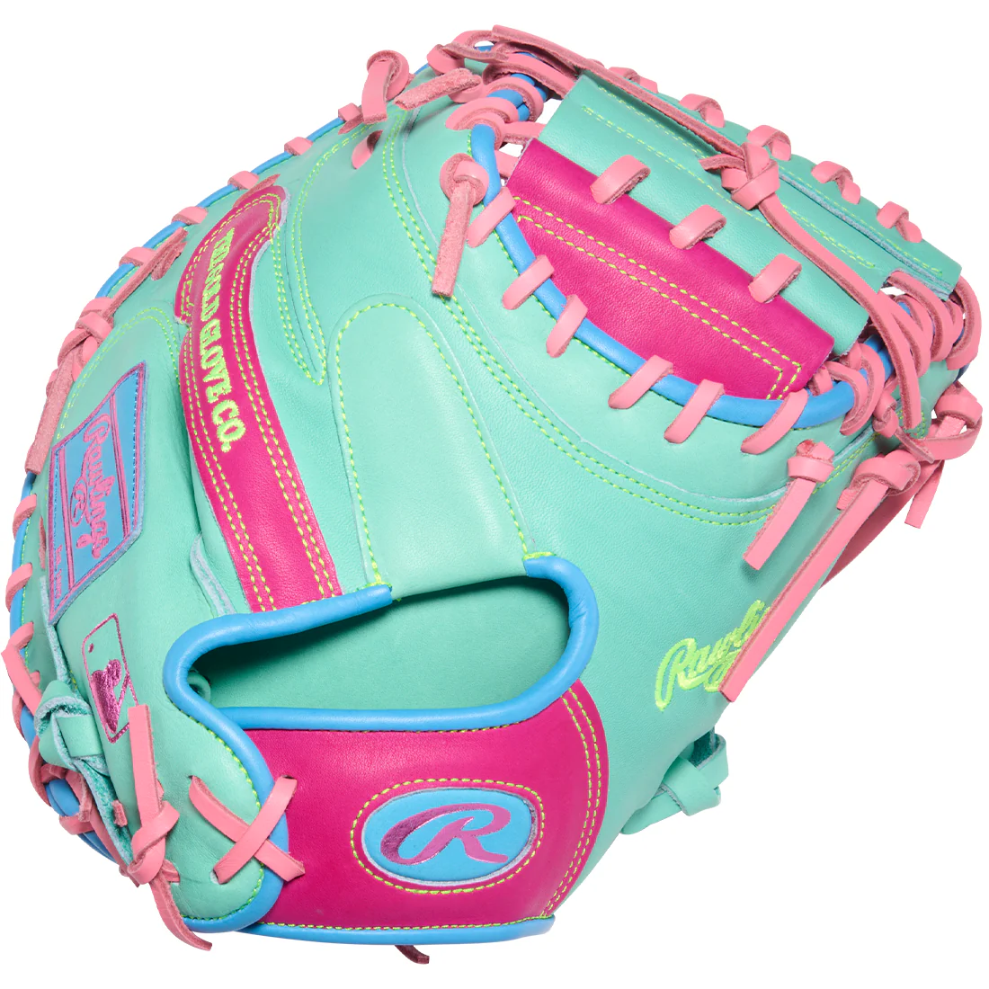 Rawlings Heart of the Hide Color Sync 10 34" Catchers Mitt: PRORCM43-23BEM