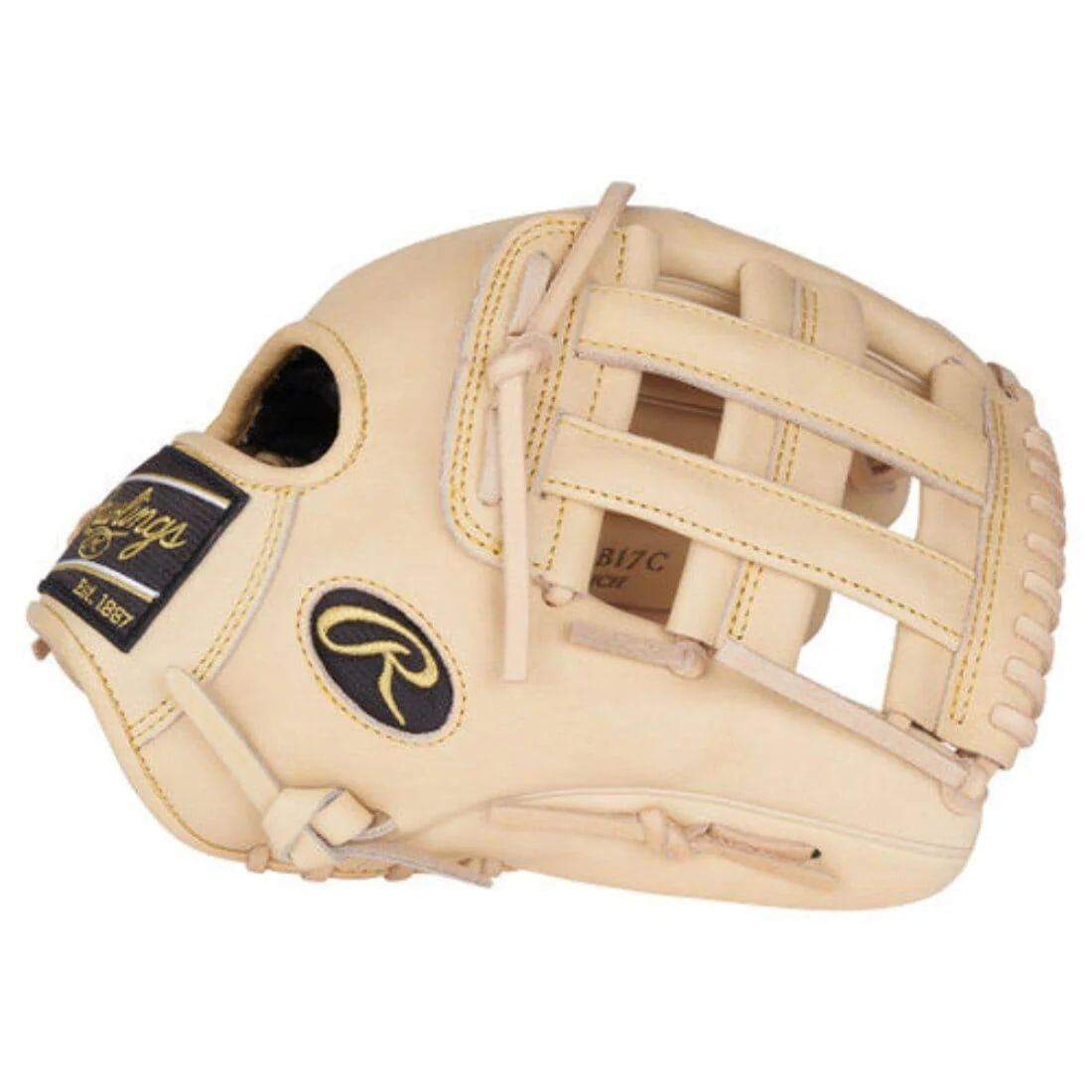 Rawlings Heart of the Hide Contour 12.25" Baseball Glove: PRORKB17C - Image 3