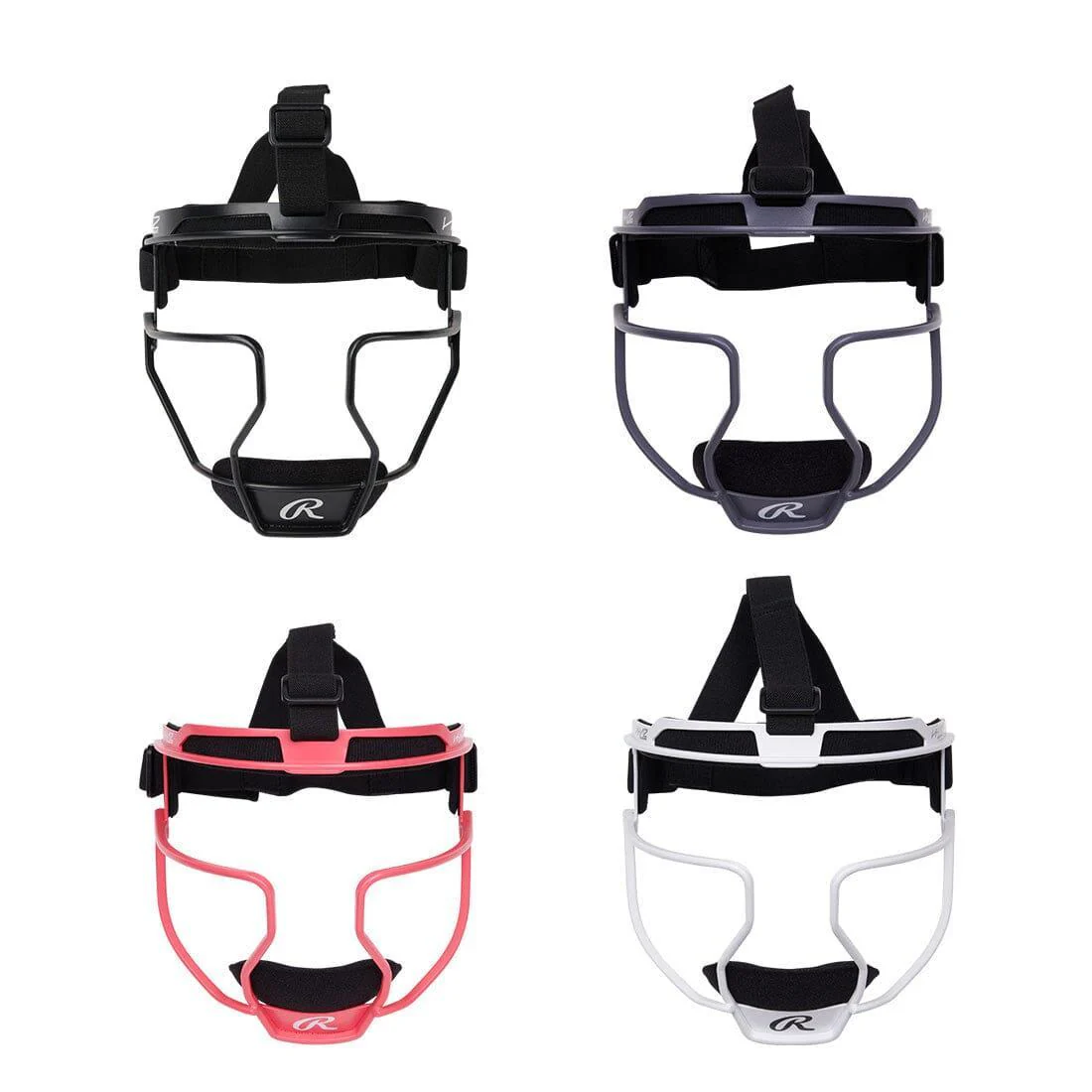 Rawlings Hi-Viz Fastpitch Softball Fielder's Mask: RSBFMV - Image 2