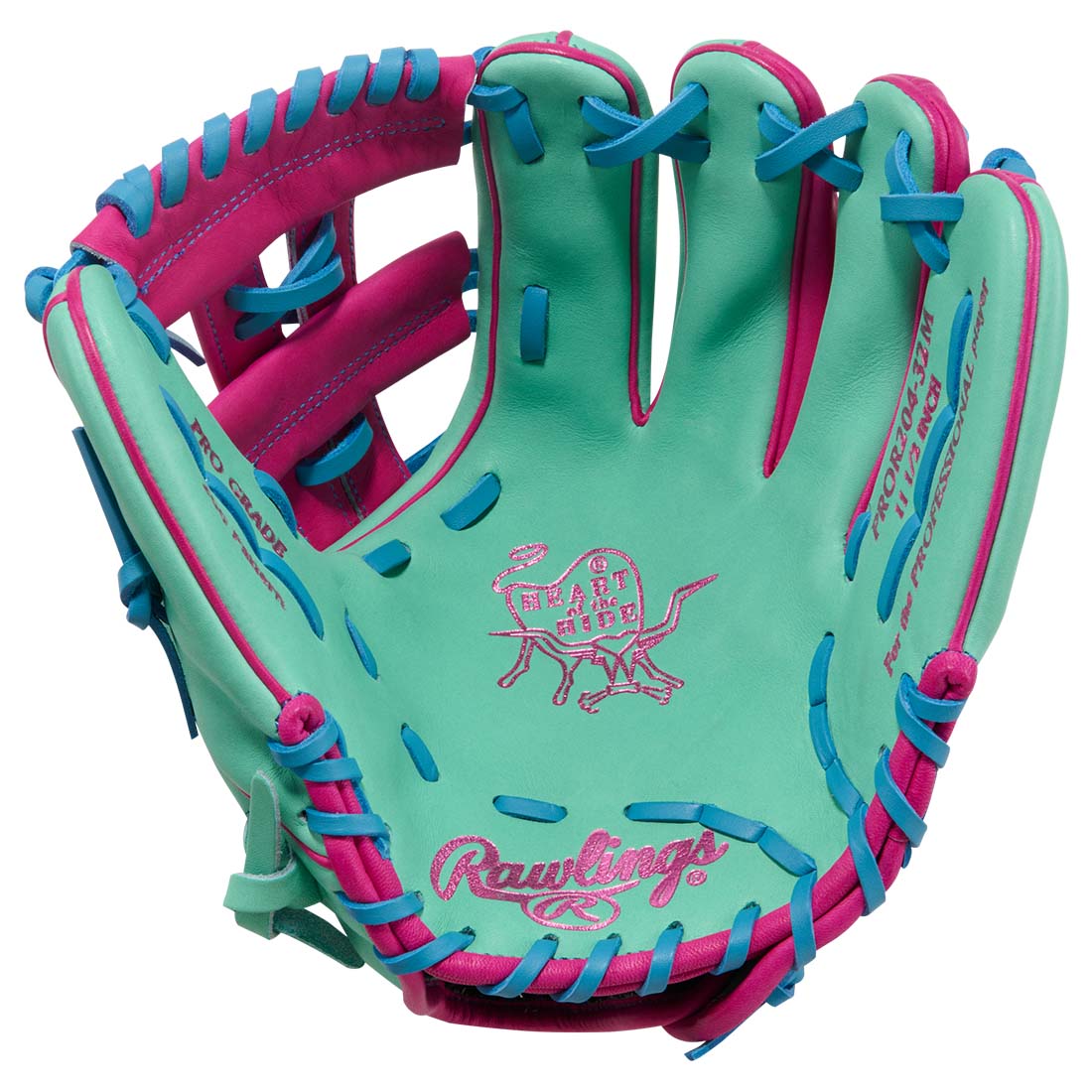 Rawlings Heart of the Hide Spring Break Edition 11.5" Infield Baseball Glove: PROR204-32M - Image 2