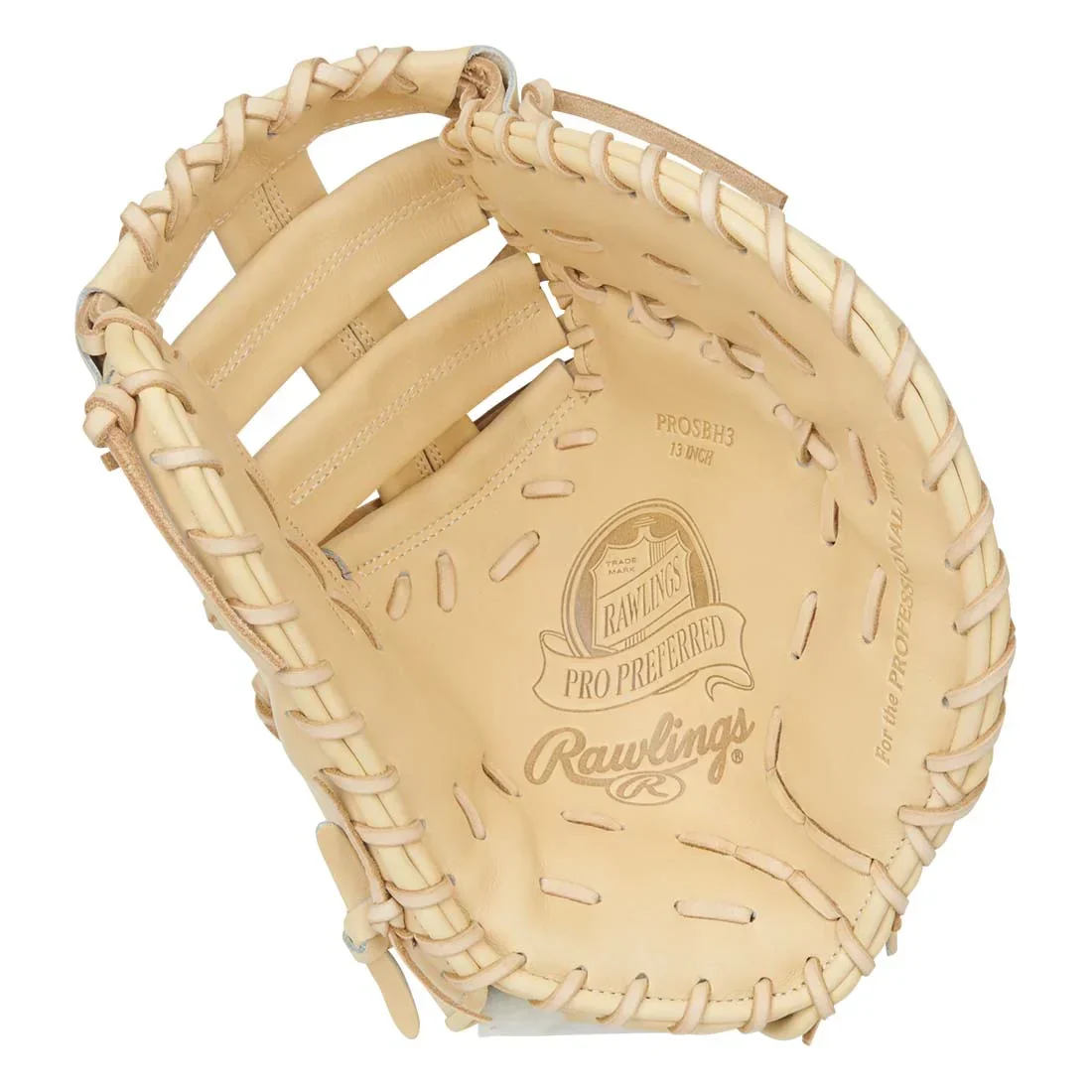 Rawlings Pro Preferred 13" Baseball First Base Mitt: PROSBH3 - Image 3