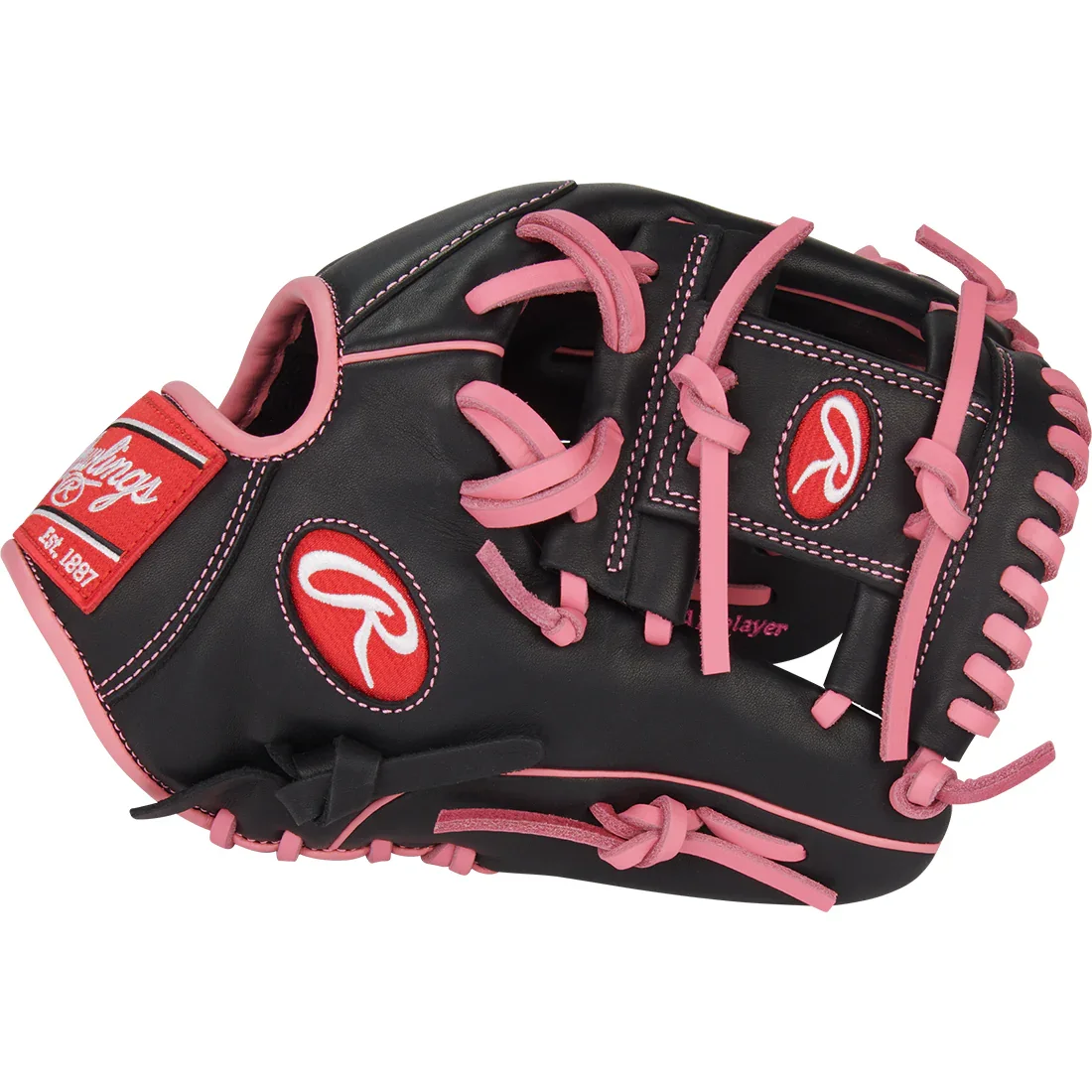 Rawlings R9 Series 11.5" Infield Baseball Glove: R9204-2BP - Image 3