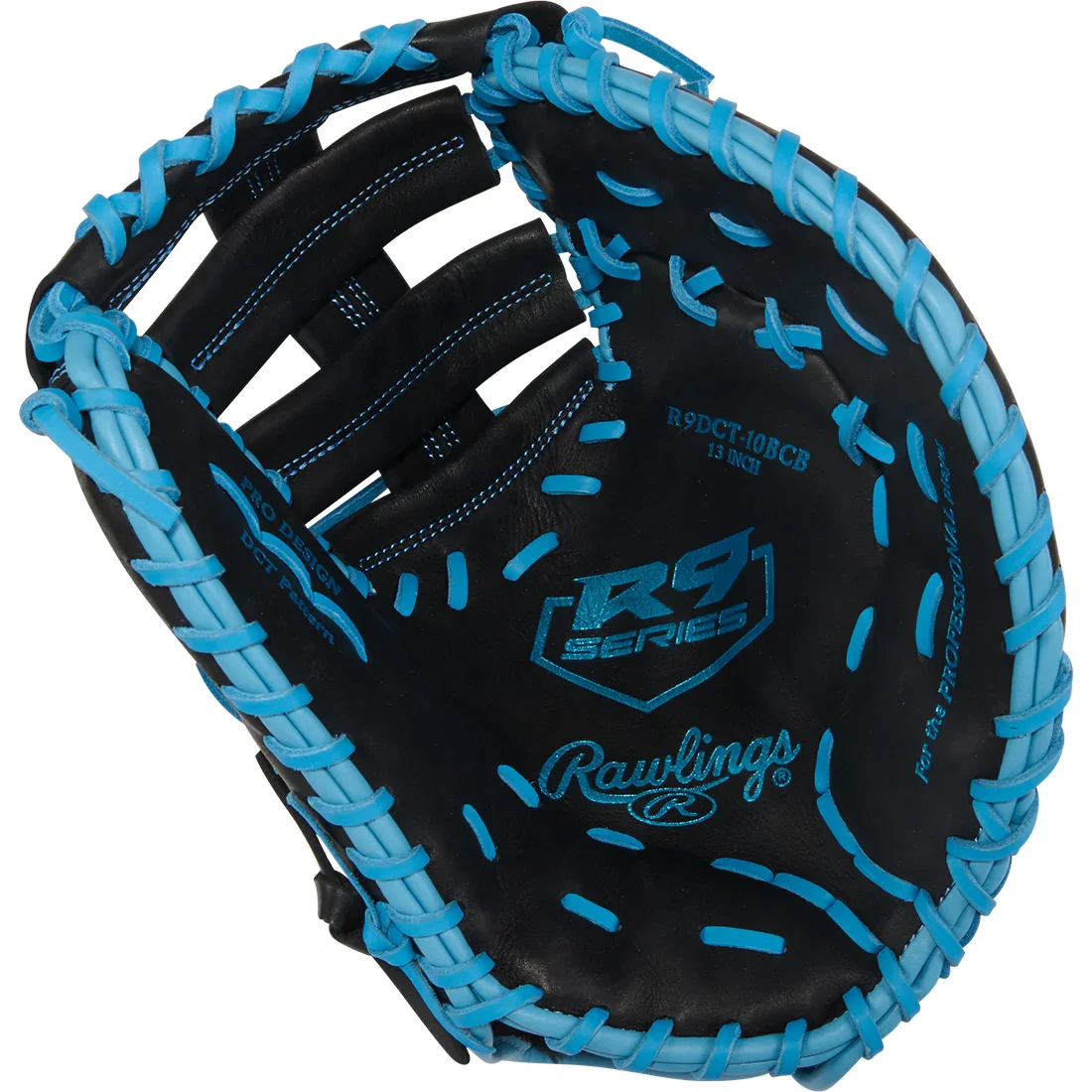 Rawlings R9 Series 13" Baseball First Base Mitt: R9DCT-10BCB - Image 2