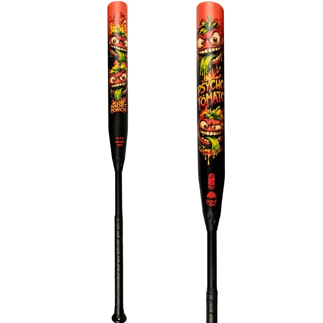 Short Porch Psycho Tomato 12.5" End Loaded USSSA Slowpitch Softball Bat