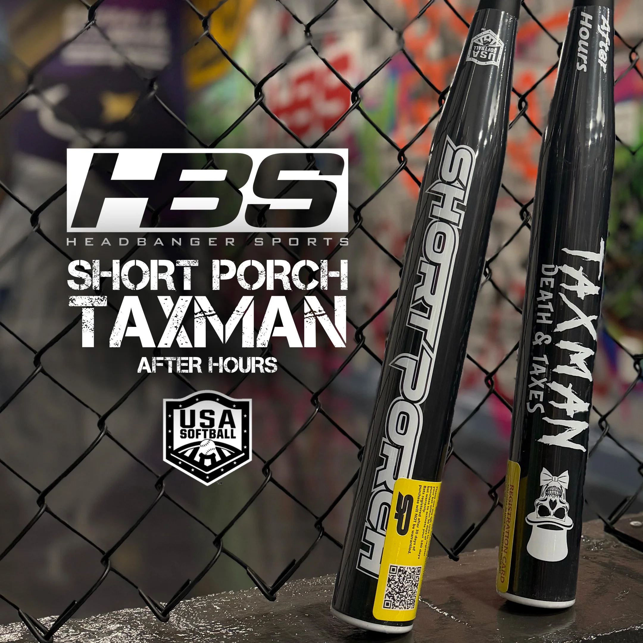 Short Porch Tax Man After Hours 12" 1PC End Loaded USA Slowpitch Softball Bat - Image 2