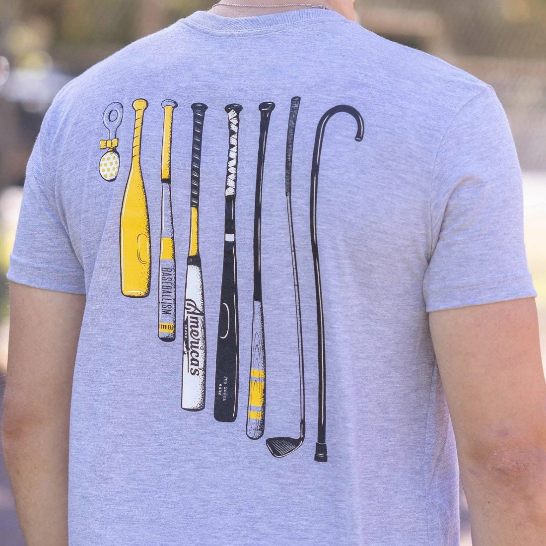Baseballism Sticks Tee - Adult - Image 7