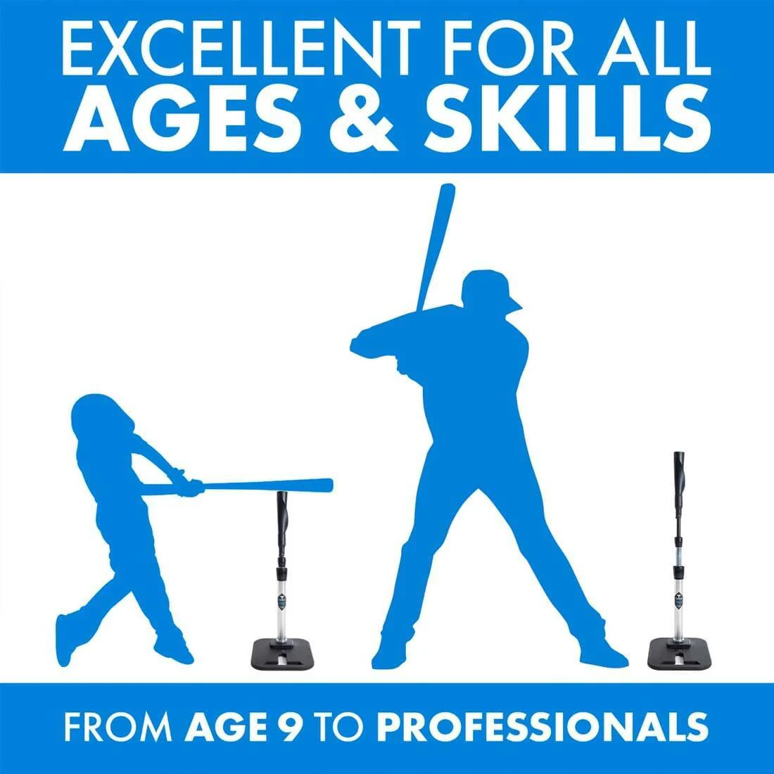 Tanner Tee Pro 26"-43" Adjustable Batting Tee (Adult/Standard): TTPR001 - Image 8