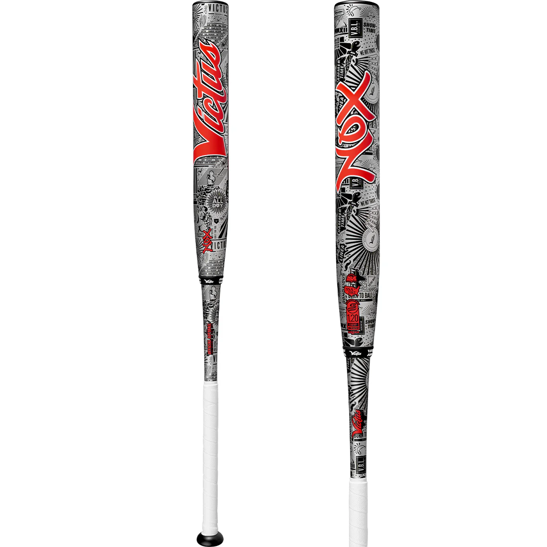Victus Nox 12.75" 2PC Endloaded USSSA Slowpitch Softball Bat: VSPNX2YU