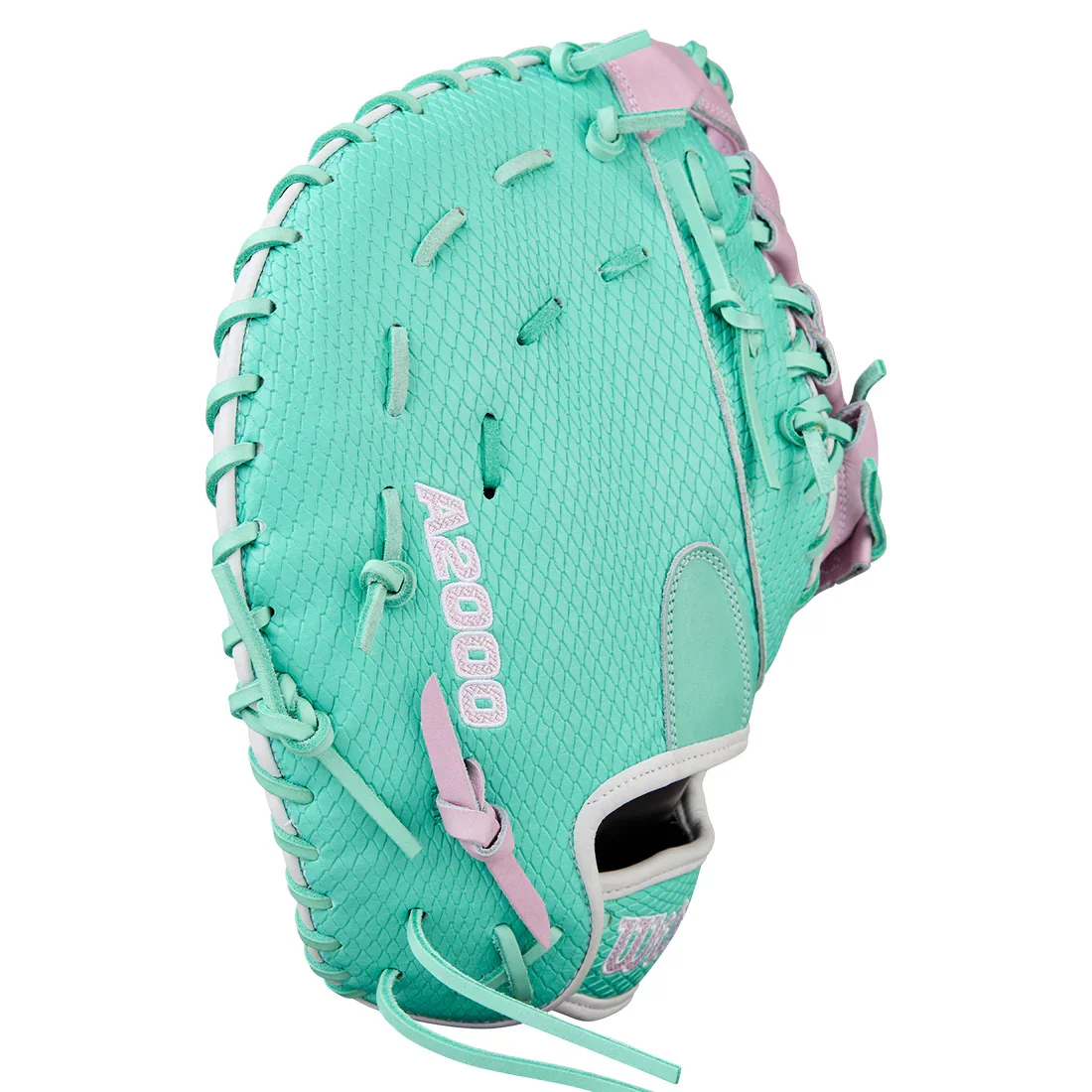 Wilson A2000 1620FPSS 12.5" Winter Collection Fastpitch First Base Mitt: WBW103949125 - Image 6
