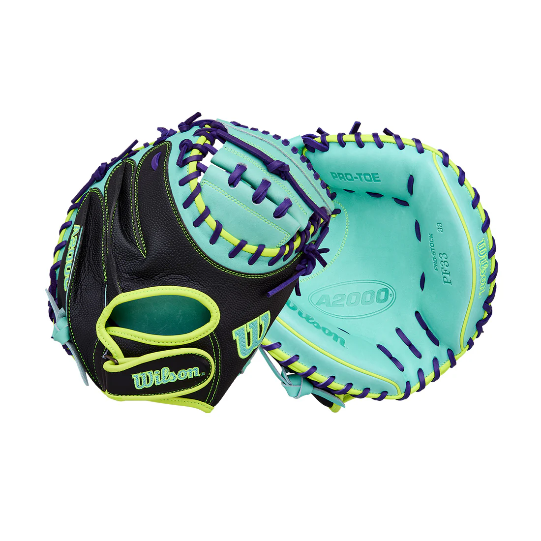 2026 Wilson A2000 PF33SS 33" Spring Collection Baseball Catcher's Mitt: WBW10414533 - Image 5