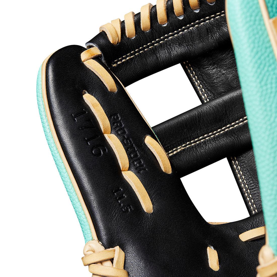 Wilson A2000 SuperSkin 1716 11.5" Spring Collection Infield Baseball Glove: WBW102547115 - Image 9