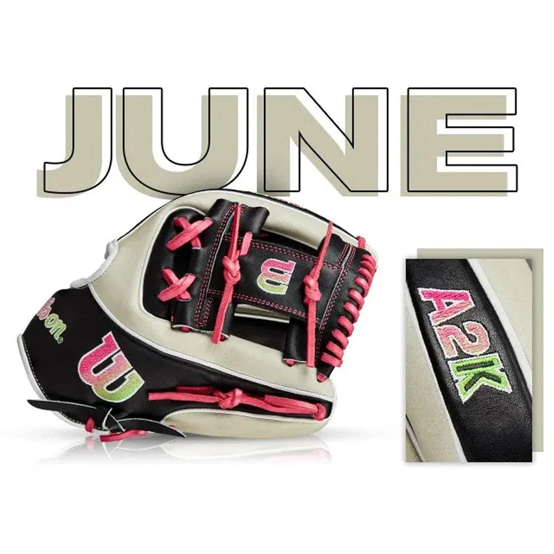 Wilson A2K June 2024 Glove of the Month 11.75" 1724 Infield Baseball Glove - Image 2